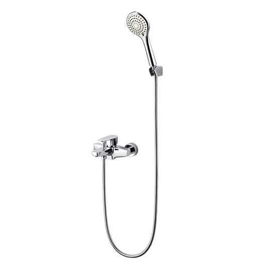 Bath/Shower Mixer W/Hand Shower & Wall Bracket & Hose 150cm