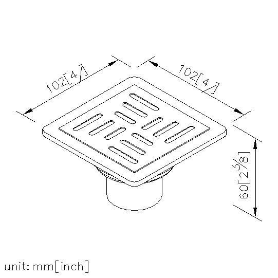 Floor Drain 100*100mm thumbnail 2