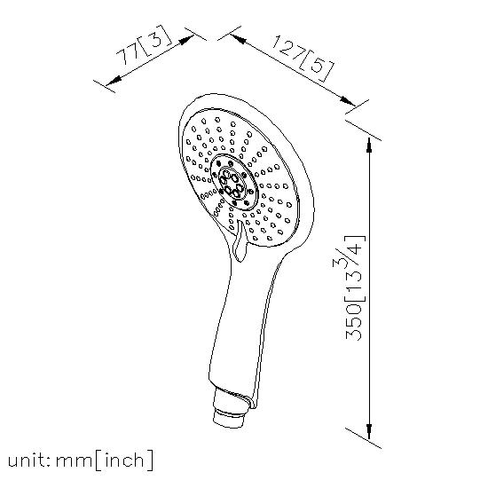 Hand Shower (Plastic) thumbnail 2