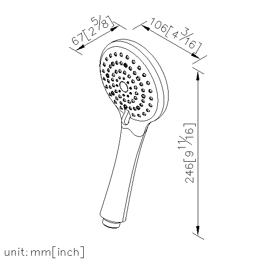 Hand Shower (Plastic) thumbnail 2