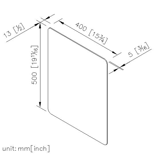 Mirror 400*500mm thumbnail 2