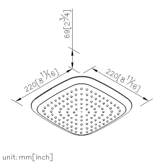 Showerhead (Plastic) thumbnail 2