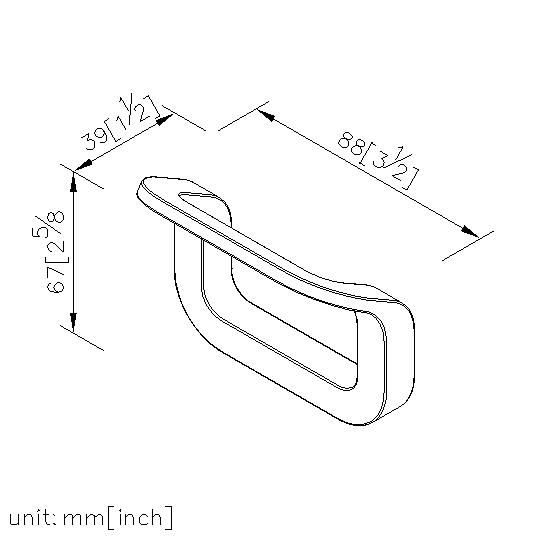Handle of Furniture Drawer (Black) thumbnail 2