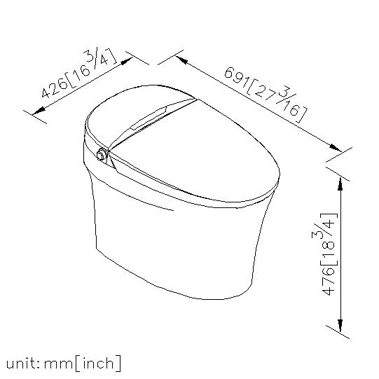 Intelligent Toilet (110V) thumbnail 2