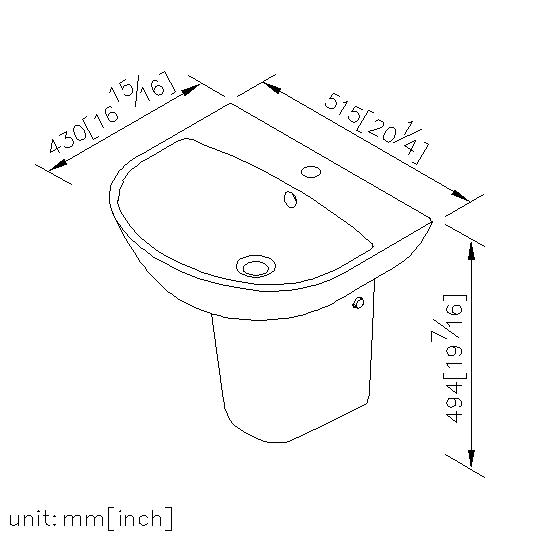 Wall Hung Basin thumbnail 2
