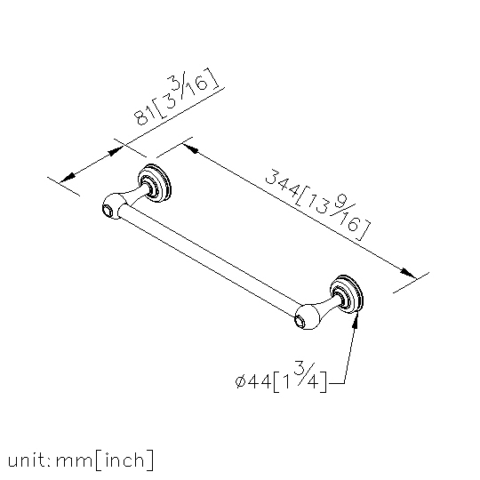 Towel Bar (300mm) thumbnail 2