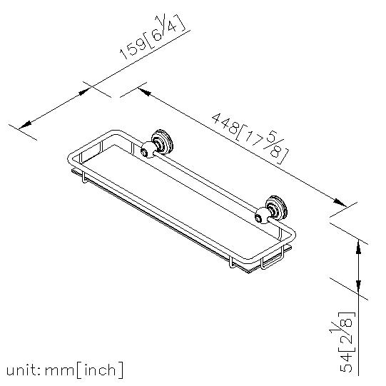Shelf With Rail thumbnail 2