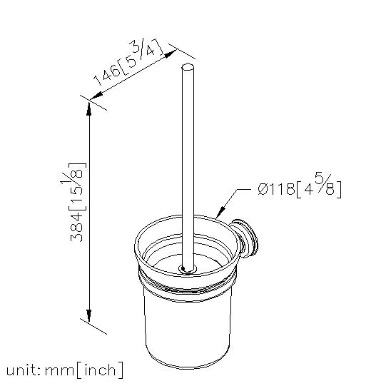 Toilet Brush Holder thumbnail 2