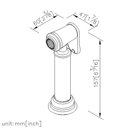 Sprayer W/Hose and Stand (Kitchen) thumbnail 2