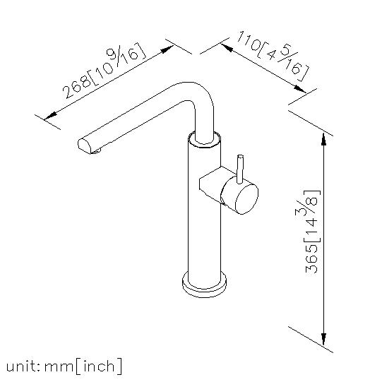 Kitchen Faucet (Stainless Steel) thumbnail 2