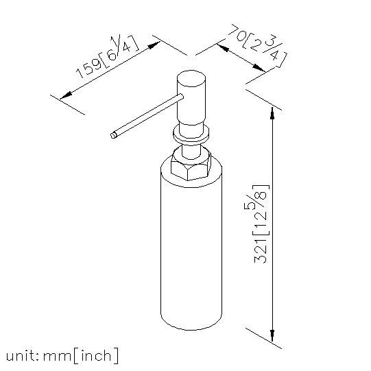 Countertop Soap Dispenser (Theft-Proof Type) thumbnail 2