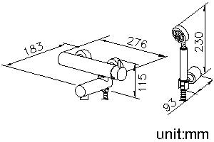 Bath/Shower Mixer thumbnail 2