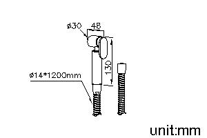 Sprayer W/Bracket & Hose thumbnail 2