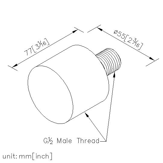 Wall Supply W/Nipple thumbnail 2