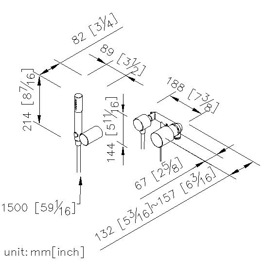 Built-In Shower Mixer thumbnail 2