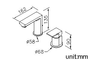 Single-Handle Basin Faucet W/Lift Rod thumbnail 2