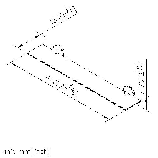 Shelf (600mm) thumbnail 2