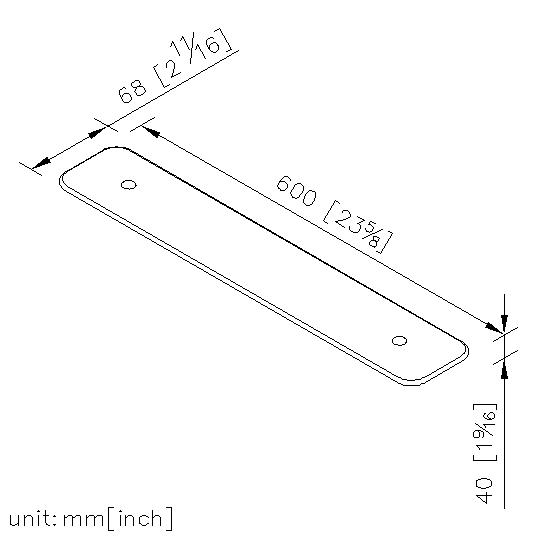 Shelf (600mm) thumbnail 2
