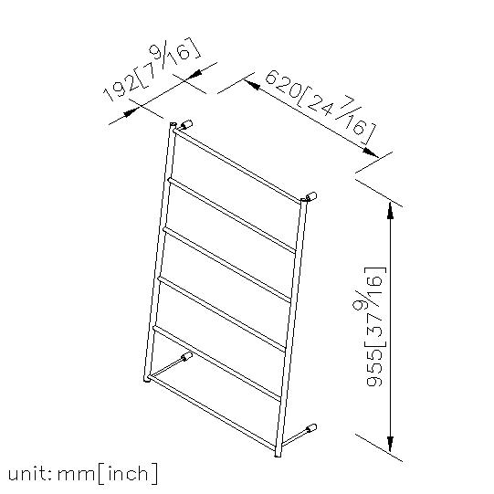 Towel Ladder(Slanted) (Stainless Steel) thumbnail 2