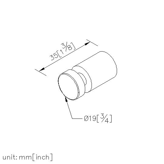 Robe Hook (Single) (Stainless Steel) thumbnail 2