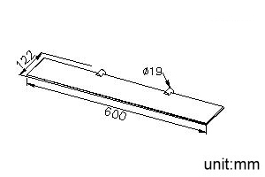 Shelf (600mm) thumbnail 2