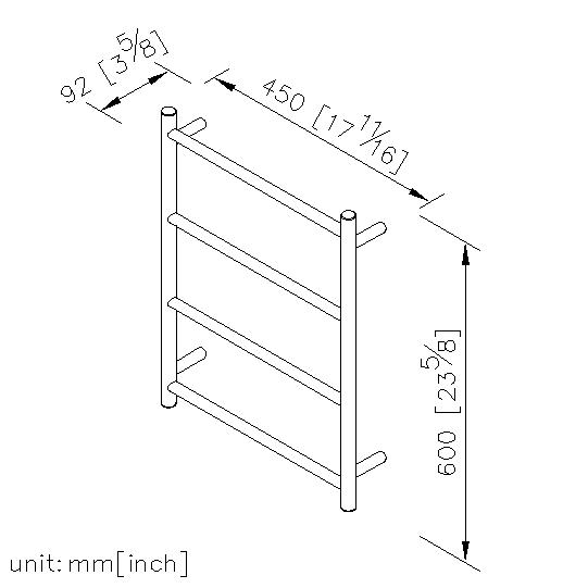 Towel Ladder(Paralleled The Wall) thumbnail 2