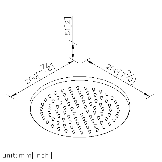 Showerhead 200mm thumbnail 2