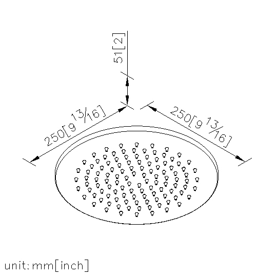 Showerhead 250mm thumbnail 2