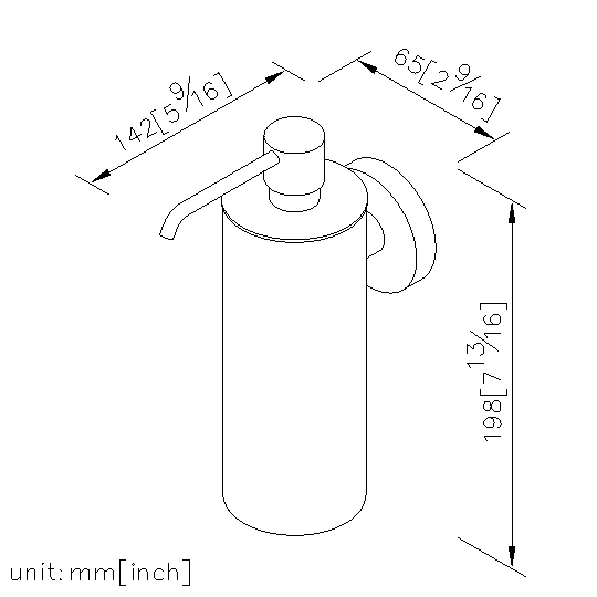 Wall-Mounted Soap Dispenser thumbnail 2