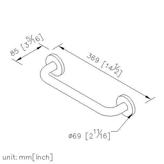 Grab Bar (300mm) thumbnail 2