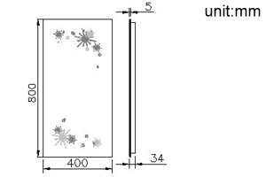 Illuminated Mirror - Flourishing Rainbow thumbnail 2