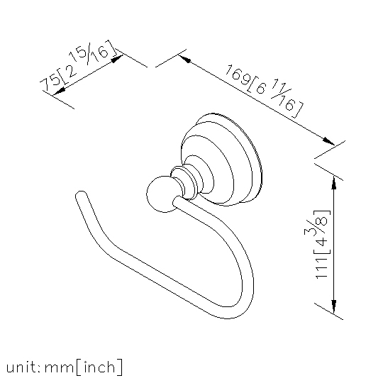 Toilet Tissue Holder thumbnail 2