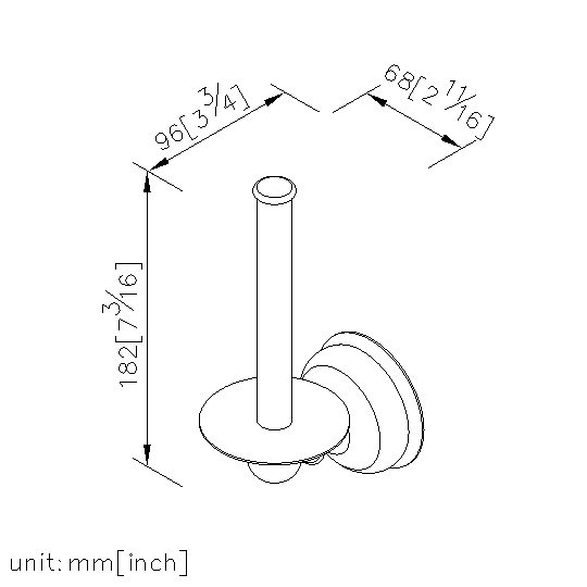 Spare Toilet Tissue Holder thumbnail 2