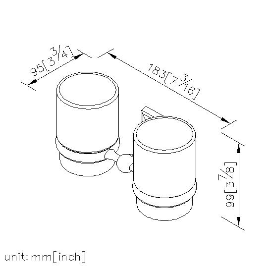 Double Tumbler Holder thumbnail 2