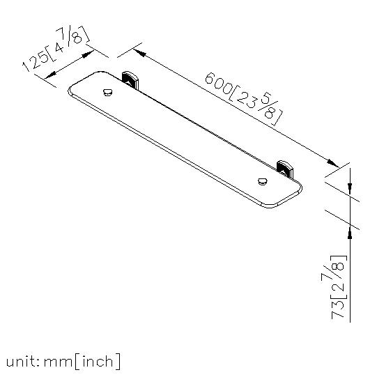Shelf (600mm) thumbnail 2
