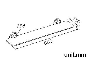 Shelf (600mm) thumbnail 2