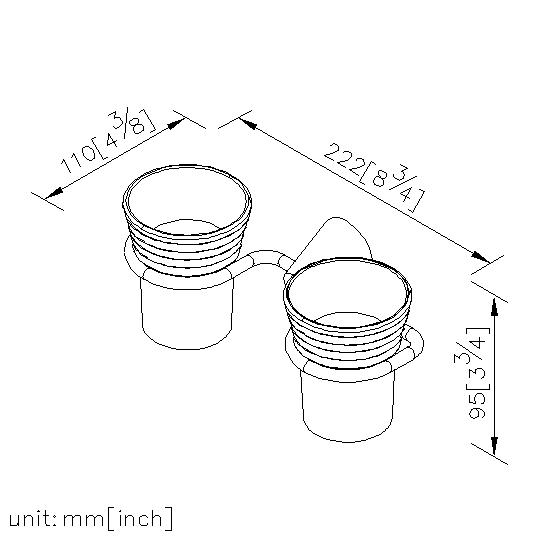 Double Tumbler Holder thumbnail 2