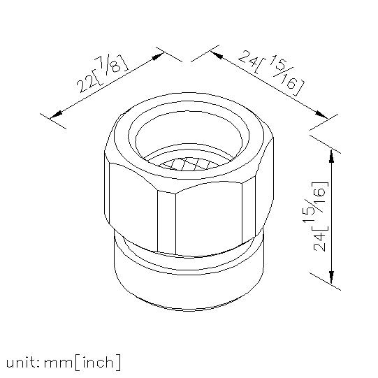 Connector With Filter (M)1/2G*(F)3/8G thumbnail 2