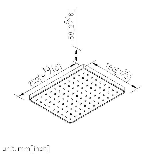 Showerhead (Plastic)(White) thumbnail 2