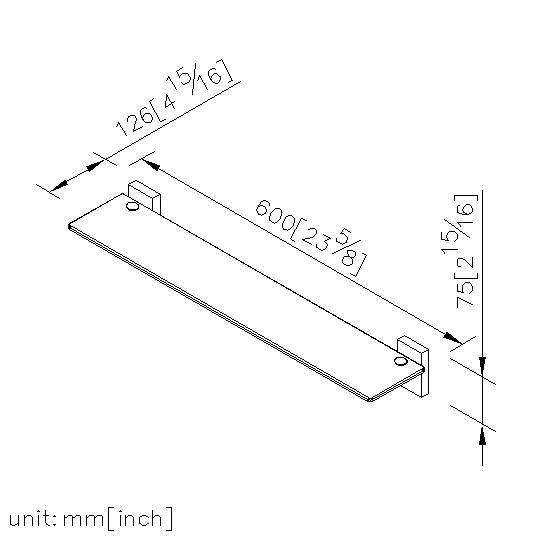 Shelf (600mm) thumbnail 2