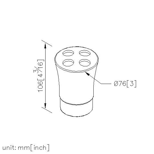 Freestanding Tooth Brush Holder thumbnail 2