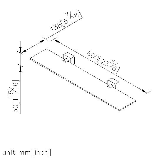 Shelf (600mm) thumbnail 2