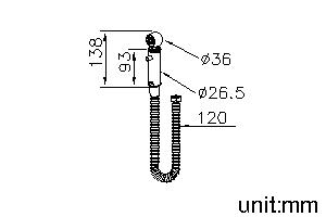 Sprayer (Blue) W/Hose thumbnail 2
