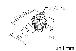 3-Way Diverter (Two Inlets) thumbnail 2