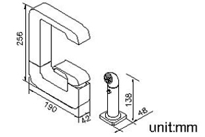 Kitchen Faucet W/Sprayer thumbnail 2