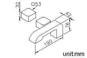 Two-Handle Bathtub Faucet thumbnail 2