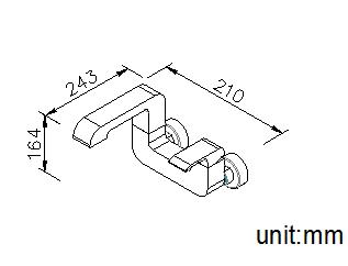 Wall-Mounted Bath Mixer thumbnail 2