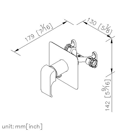 Concealed Shower Mixer thumbnail 2