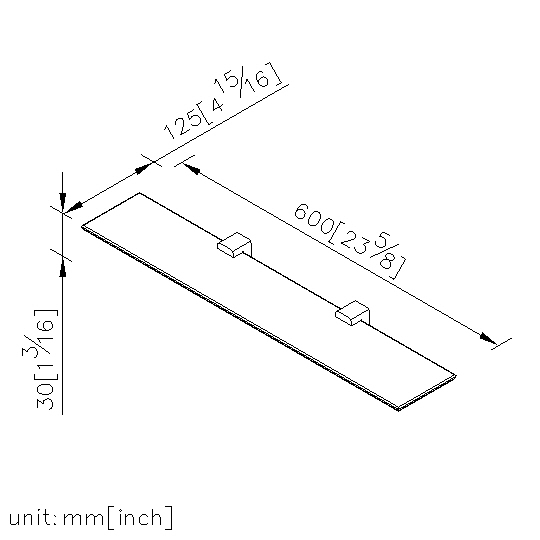 Shelf (600mm) thumbnail 2