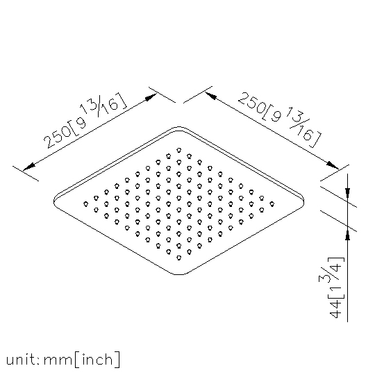 Showerhead 250*250MM thumbnail 2
